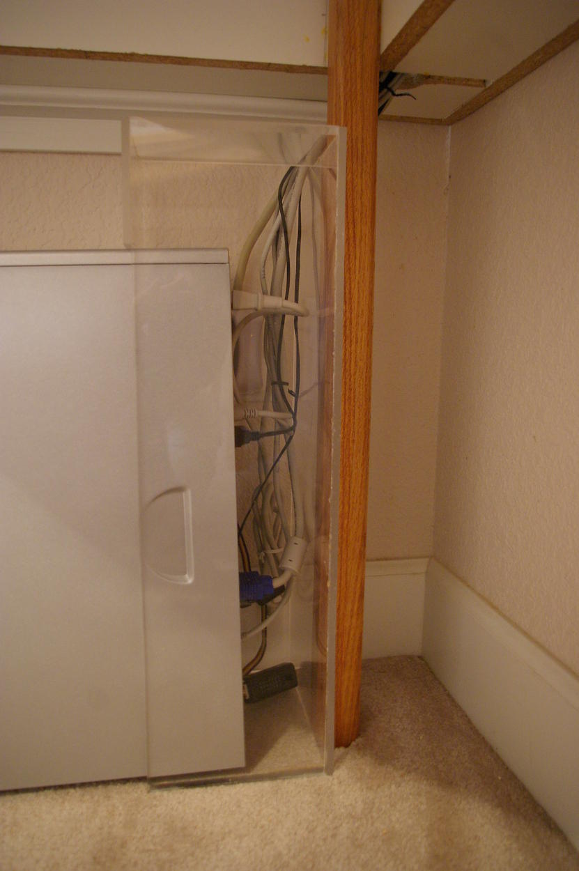 Baby Proofing - Computer cords cover