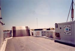 This is while on the ferry - Notice the name of the boat