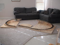 Shows three pieces separated.